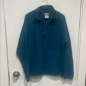 Columbia Blue Women's Fleece Jacket Size Small